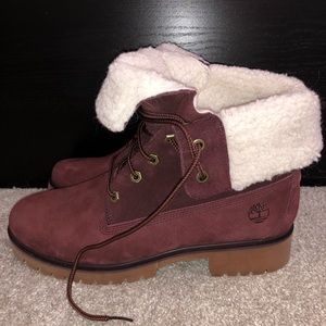 Women’s Maroon Timberland Jayne Waterproof Boots